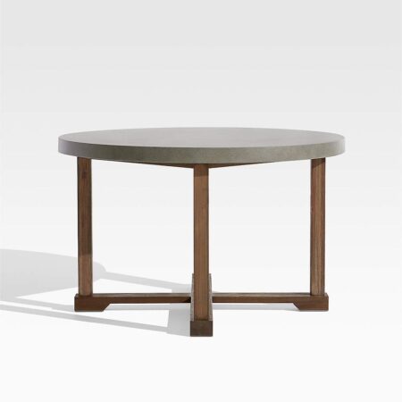 Round Wooden Dining Table - Image 2