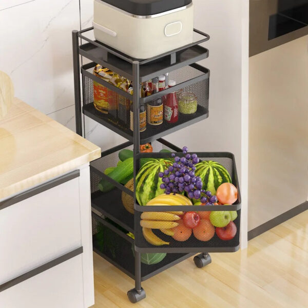 4 Tier 360 Degree Rotating Storage - Image 3