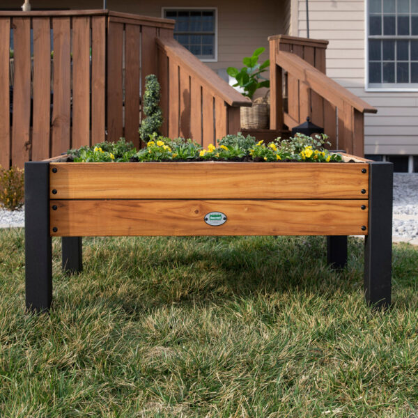 RAISED PLANTER 100% AUTHENTIC TEAK WOOD - Image 2